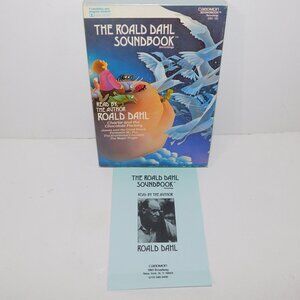 VTG The Roald Dahl SoundBook 5 Story Audio Cassette Collection 4 James Charlie +